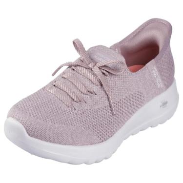 Imagem de Skechers Tênis feminino Go Walk Joy Abby Hands Free Slip-ins, Malva, 10
