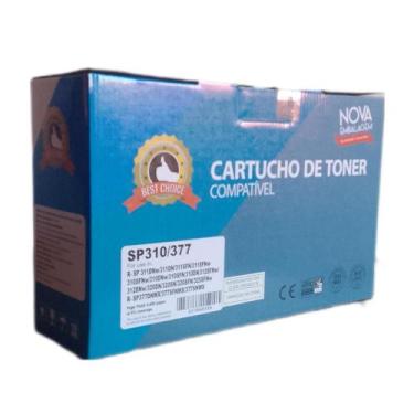 Imagem de Cartucho de toner compatívelsp310-377 6.4k preto marca best choice - 1
