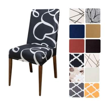 Imagem de Kit 4 Capas Cadeiras De Jantar Spandex Importado Elástico- Várias Estampas (Coke)