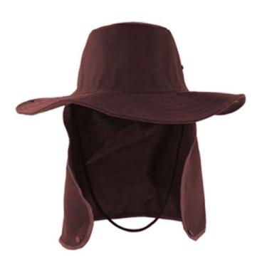 Imagem de Chapéu Pescador Árabe Com Protetor de Nuca Várias Cores - Segurança To