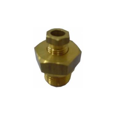 Imagem de Conexão Deslizante 8Mm Aço Inox Utilizada Termômetro Bimetal ½ T-08406