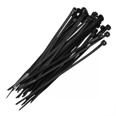 Imagem de Abraçadeira Nylon Preta 200 x 3,6mm com 100 unidades - Starfer