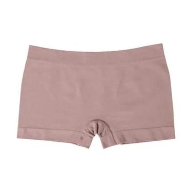 Imagem de Short Calcinha Sem Costura Microfibra She Boyshort , G, Rosa