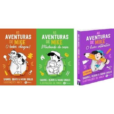 Imagem de Kit 3 Livros As Aventuras De Mike Gabriel Dearo