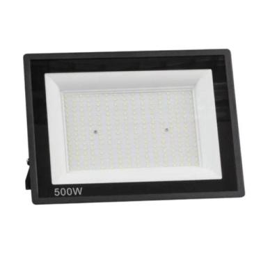 Imagem de Refletor Led Smd 500W Flood Light Branco Frio Bivolt - Líder Led