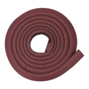 Imagem de 2 Protetor De Quina Canto Cantoneira Fita Rolo C/ 2 Metros - Marrom - 