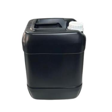 Imagem de Galão Plástico Bombona 20L Lacre Branco Cor Preto Com Alça - Skimmer