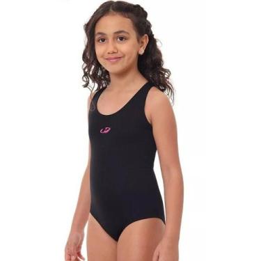 Imagem de Maio Infantil Helanca C/ Forro Frontal Hammerhead Nataçao, Preto, 14