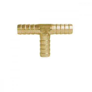 Imagem de Tee Emenda Ar E Agua Zamac  5/16''  10161E - Garden, Zamac é uma liga 