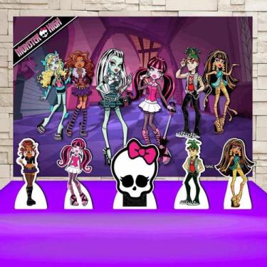 Imagem de KIT Festa Prata Monster High  - IMPAKTO VISUAL