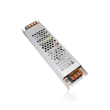 Imagem de Fonte Driver Chaveada Para Led de 10a 12v Bivolt Led Line, FE10CS, Alu