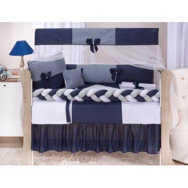 Imagem de Kit Enxoval Completo Berço Americano Estampado Luxo - Beatriz Baby Enx