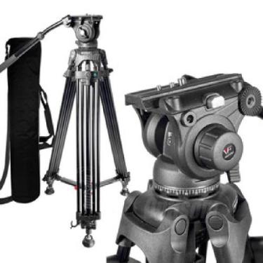 Imagem de TRIPÉ Profissional Fluido Hidraulico VIDEO WT616 Qr6 wf616 - WEIFENG