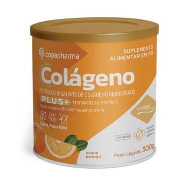 Imagem de Colágeno Hidrolisado Verisol 300g Pó Lata Sabor Laranja - Copapharma