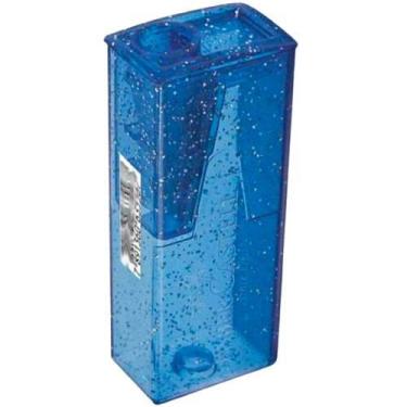 Imagem de Apontador com depósito Glitz Faber-Castell Azul com glitter