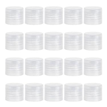 Imagem de SUPERFINDINGS Tampas de garrafa torcidas de 40 peças com tampa flip-top, tampas giratórias de vedação para artigos de higiene pessoal, tampa selada para garrafas grandes de água, refrigerantes,