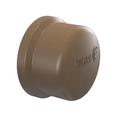 Imagem de Cap Pvc Soldável 20mm Marrom - Tigre - 22080202 - Unitário