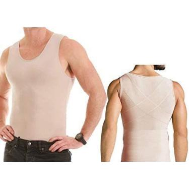 Imagem de KIT 5 Cintas Masculina Postural Barriga Redutor Bodyshaper Slim Fitnes
