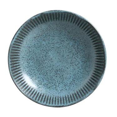 Imagem de CONJUNTO C/ 6 PRATOS FUNDO LINHAS NIGHT SKY Ø 22,5 cm - Porto Brasil C