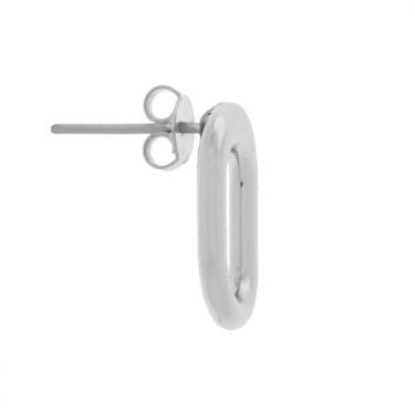 Imagem de Brinco Moderno Elegante Argola oval Minimalista - GEMERSON BIJOUX, Pra
