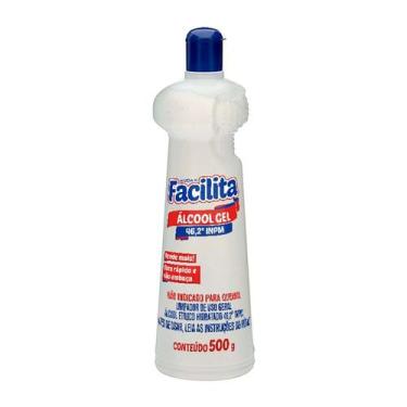 Imagem de Álcool Gel Etílico 46,2 Facilita Limpeza Geral 500g Álcool - AUDAX