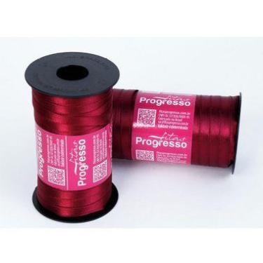 Imagem de Fita de Cetim Progresso 7mm nº1 - 100m Cor 1355 Marsala - 01 unidade -