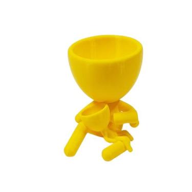 Imagem de Vaso Decorativo Para Suculentas Dia das Mães Com Bebê e Mamadeira - 3D