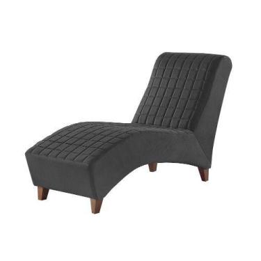 Imagem de Divan  Tecido Liso Grafite - Central do Estofado