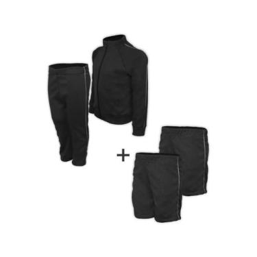 Imagem de Kit Uniforme Escolar Helanca Juvenil Elanca Completo - Del France, Pre