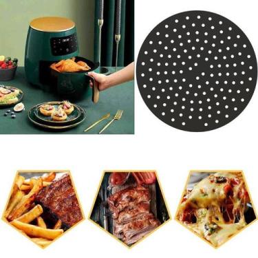 Imagem de Protetor De Silicone Fritadeira Airfryer 22,5Cm Reutilizável - Lorben