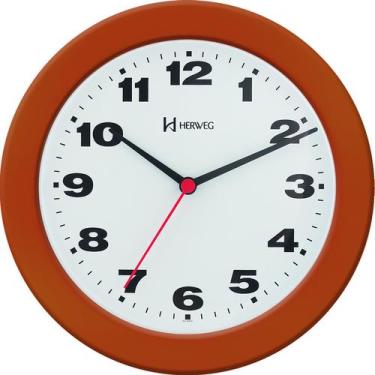 Imagem de  Relógio de Parede Tijolo 21 cm Herweg 6103