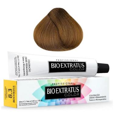 Imagem de Coloração Creme Bio Extratus Color  8.3 Louro Claro Dourado