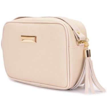 Imagem de Bolsa Quadrada Alça Transversal - TREND BAGS, off