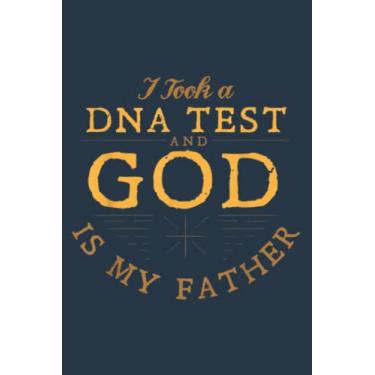 Imagem de Christian I Took A DNA Test and God Is My Father: Study Notebook, 6 x 9 inches, 120 pages