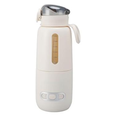 Imagem de Aquecedor de Leite Portátil Sem Fio, Aquecedor de Mamadeiras Portátil de 300 Ml para Viagens, Temperatura Ajustável de 37 ° C a 55 ° C, para Atividades Ao Ar Livre, Carro, Viagem
