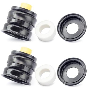 Imagem de Erchon Substituição do amortecedor traseiro do carro 52670-T5A-J01 para Honda Fit for Jazz GK for City GM6 2015-2021, 2 conjuntos de amortecedores traseiros