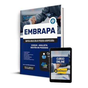 Imagem de Apostila EMBRAPA 2024 - Comum - Analista - Gestão de Pessoas - Área 9 