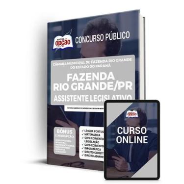 Imagem de Apostila Câmara de Fazenda Rio Grande - PR - Assistente Legislativo - 