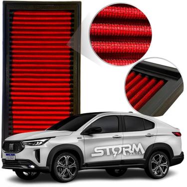 Imagem de Filtro De Ar Esportivo 1.3 Turbo Fiat Fastback Flex T270 Rs