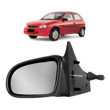 Imagem de Retrovisor Corsa com Controle Hatch Sedan Wagon Pick-Up Classic 93 94 