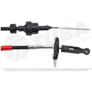 Imagem de Cabo de comando da embreagem Dian Fiat Strada 2005 a 2020 - TUBA