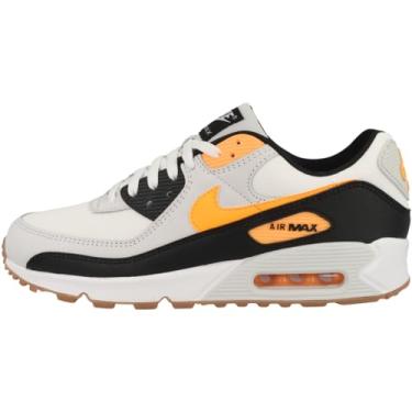 Imagem de Nike Air Max 90 Premium, tênis masculino, Cinza, branco, preto, amarelo, 39