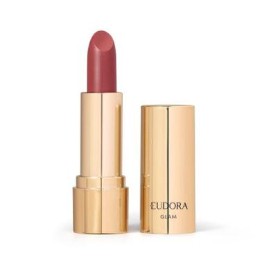 Imagem de Eudora Glam Metals Batom Cremoso Rosa Queimado Diva Suprema 3,6g