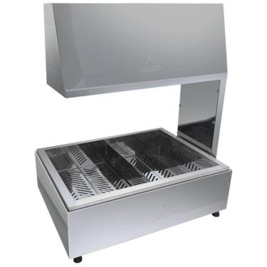 Imagem de Conservador De Frituras 2 Cubas CSLP Metalmaq Conservador 2 Lâmpadas Inox 220V