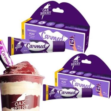 Imagem de Kit 2 Und Hidratante Labial Carmed Açai Oakberry 10g