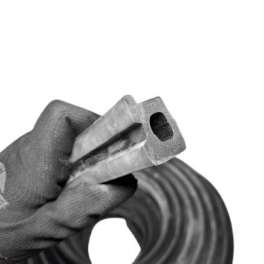 Imagem de Borracha P/ Vedação Porta Cargo van Sider Baú  1 Metro Borrachas Londr