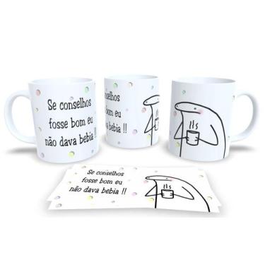 Imagem de Caneca de Porcelana Personalizada Flork Frases Engraçadas, Divertidas 