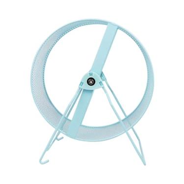 Imagem de WeiLaiKeQi Dwarf Hamster Exercício Roda de alívio Diversão de tédio com rack hamster sports wheel gerbil wheel brinquedo para ouriço pequeno animais, 32cm