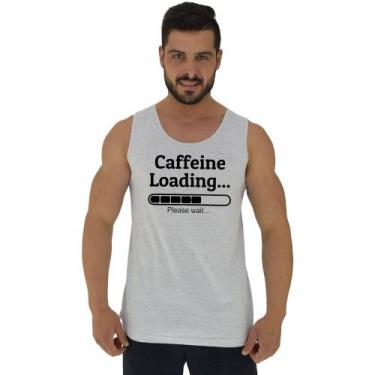 Imagem de Regata Clássica Masculina MXD Conceito Caffeine Loading, M, Branco, Ci
