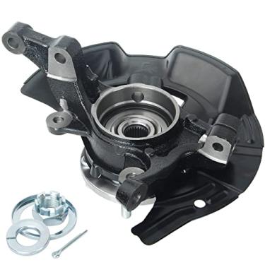 Imagem de DOSKJOK Conjunto de rolamento do cubo da roda da junta de direção Motorista dianteiro esquerdo compatível com Sonata 2.4L 2011 com suspensão esportiva 698-457